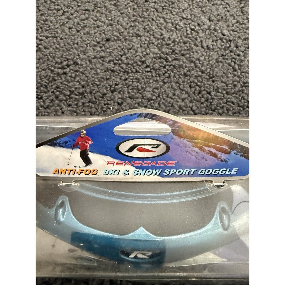 NEW RENEGADE ANTI-FOG SKI GOGGLES 100% UVA/UVB PROTECTION SNOW